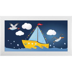 Quadro Decorativo Belchior Kids 9 25x12,5cm