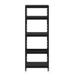 ESTANTE-DECORATIVA-MULTIUSO-MULTIVISAO-STRONGER-COM-5-PRATELEIRAS-PRETO-187X68X30CM