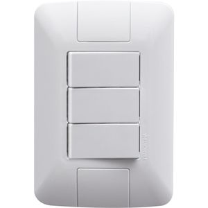 Interruptor Tramontina Aria Paralelo 6A 250V Branco