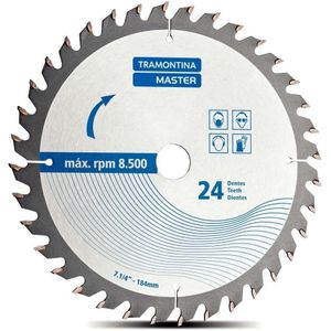 Disco de Corte Para Uso Geral Tramontina Master 24 Dentes 7.1/4