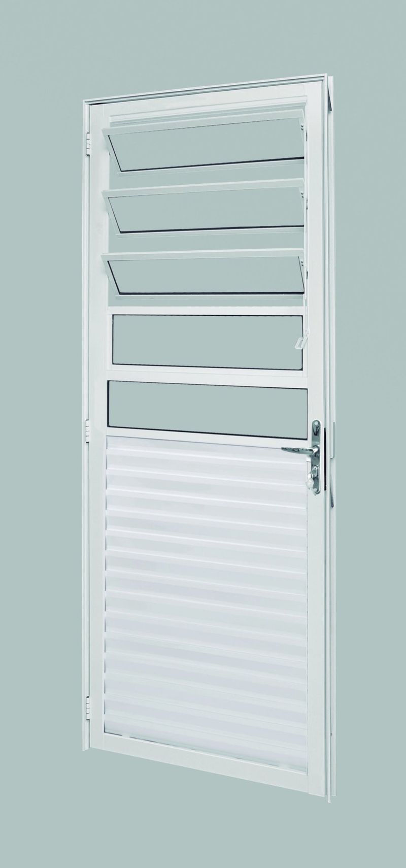 PORTA-ALUMINIO-BRASIL-MISTA-BASCULANTE-11582-84X215X37-BRANCO-VIDRO-INCOLOR-ESQUERDA