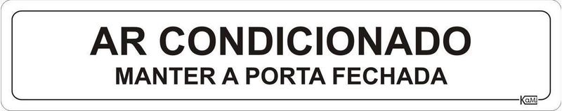 Placa-de-Sinalizacao-Ar-Condicionado---Ps-Branco---Kami-5x25cm