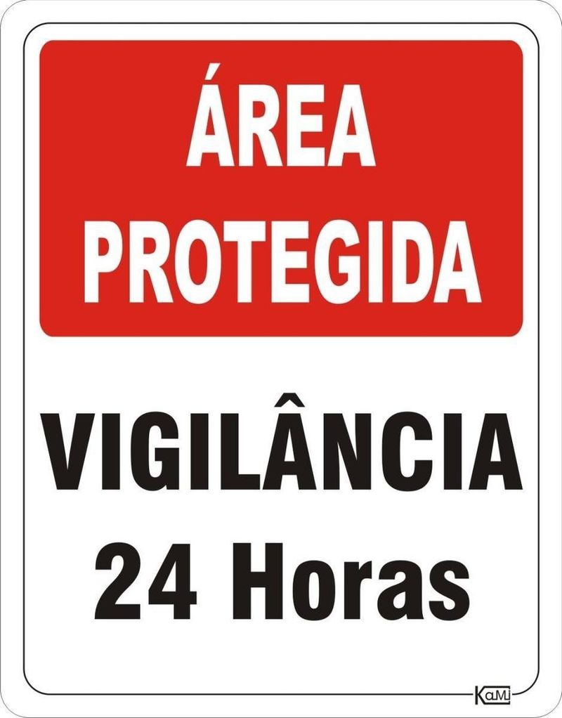 Placa-de-Sinalizacao-Area-Protegida---Ps-Branco---Kami-23x18cm
