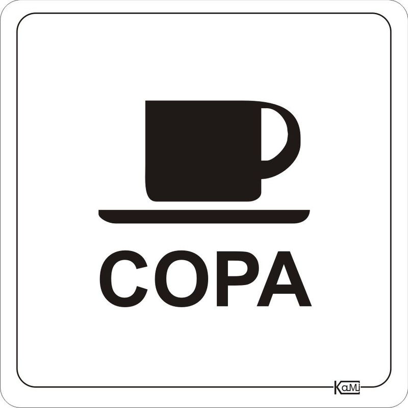 PLACA-SINALIZACAO-COPA---PS-BRANCO---15X15-KAMI