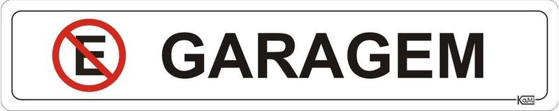 Placa-de-Sinalizacao-Garagem---Ps-Branco---Kami-5x25cm