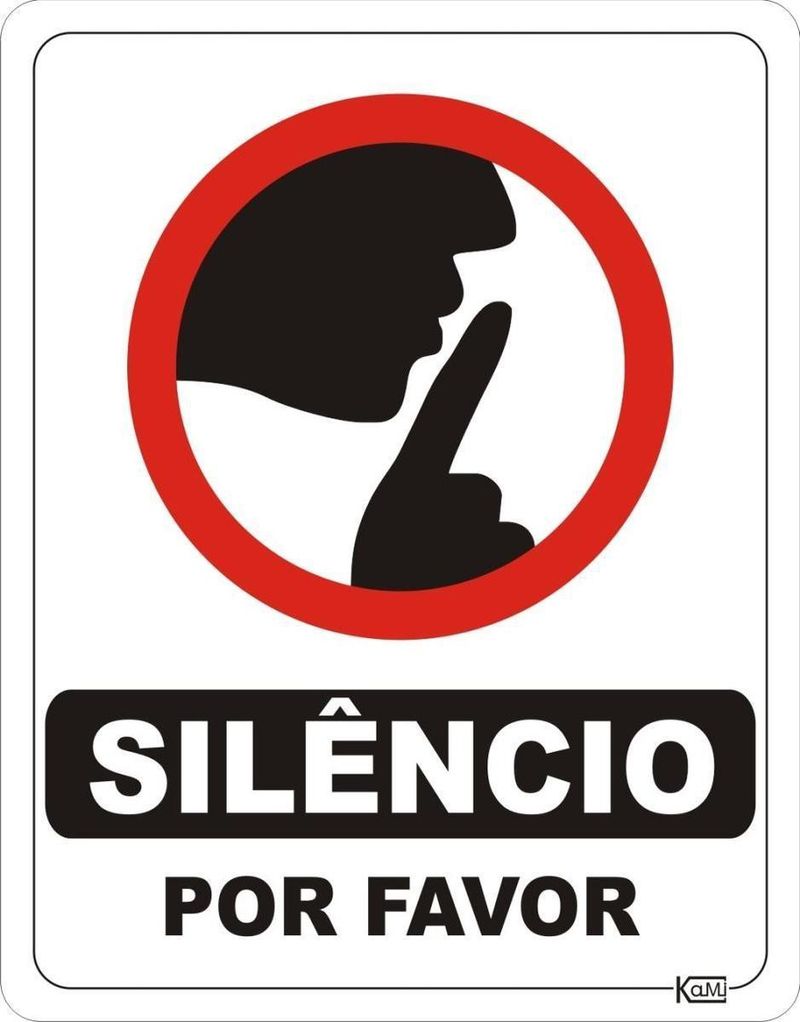 Placa-de-Sinalizacao-Silencio--Por-Favor---Ps-Branco---Kami-23x18cm