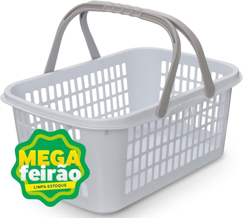 Cesto-Organizador-Usual-com-Alcas-Branco-9L