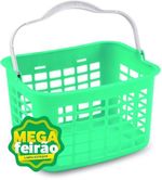 Cesto Organizador Usual com Alças Verde 3,5L