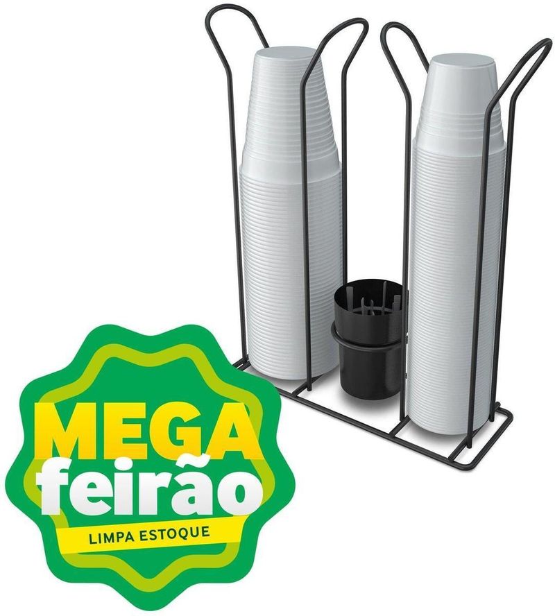 Conjunto-Organizador-1459BL-P-Para-Copos-Descartaveis-Black-Stolf