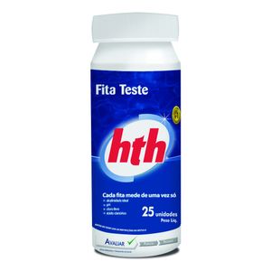 Fita Teste HTH Piscina 25 Unidades