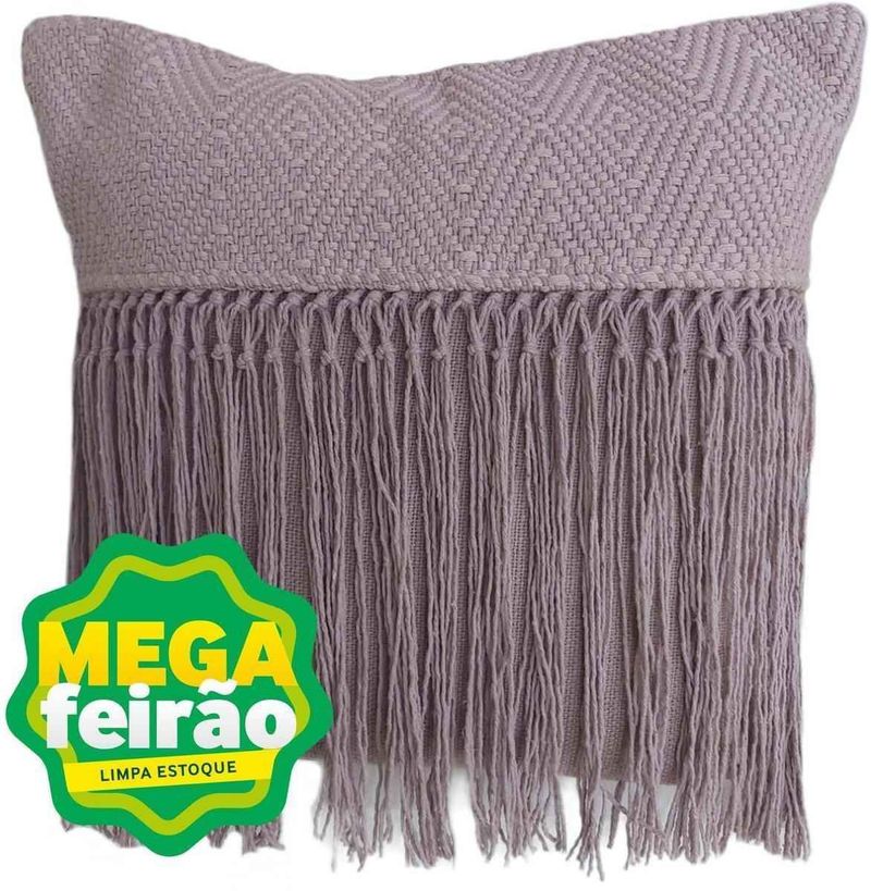 Almofada-Tecelagem-Mello-Duna-Franja-Rosa-Seco-45x45cm