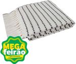 Manta Para Sofá Tecelagem Mello Marselle Preta 120x180cm