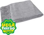 Manta Para Sofá Tecelagem Mello Lorena Prata 120x180cm