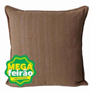 Almofada Tecelagem Mello Naturale Jatoba 45x45cm