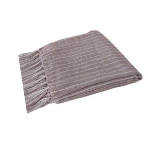 Manta Para Sofá Living Tecelagem Mello Rosa Seco 120X180cm