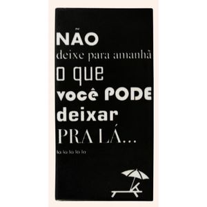 Faixa Decorativa Cerâmica Gabriella Frases 15X7,5