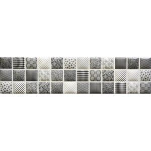 Faixa Decorativa Retangular Cerâmica Gabriella Hdlr11030 8,5X35cm