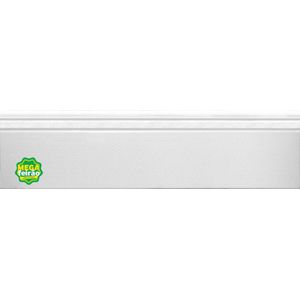 Rodapé de Cerâmica Universal Bianc Gabriella Rhds1011 16X61Cm