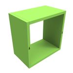 NICHO-DECORATIVO-CUBO-MONTFACIL-COLOR-VERDE-285X285X175CM