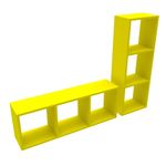 NICHO-DECORATIVO-CUBO-MONTFACIL-COLOR-AMARELO-80X285X175CM
