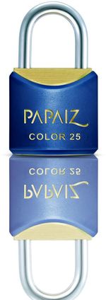 Cadeado-Papaiz-CR30-SM-30MM-Serie-Color-Azul