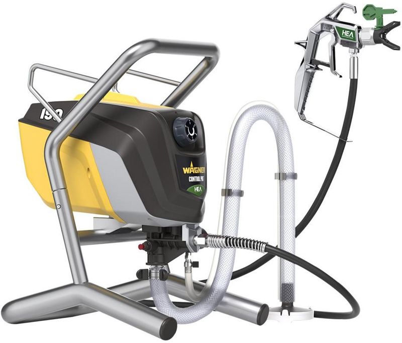 Máquina de Pintura Elétrica Airless Wagner HEA Control Pro 190 Skid 520W 220V
