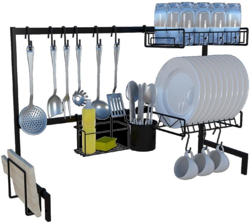 Escorredor-de-Louca-Cozinha-Suspensa-Autossustentavel-Dicarlo-Elegance-82cm