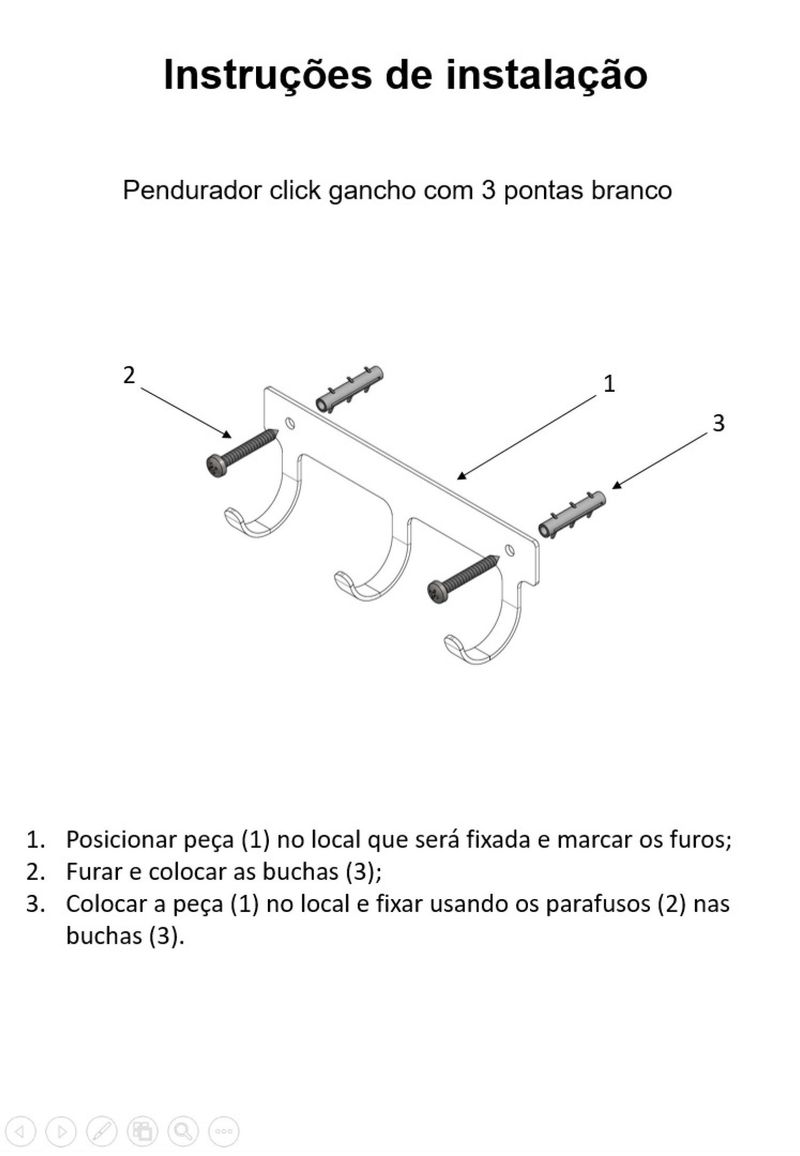 PENDURADOR-DS-ARTEFATOS-DS13009BR-3-GANCHOS-ACO-PINTADO-6X43X15-BRANCO