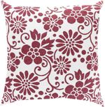 Capa-de-Almofada-Proxima-Jacard-Prada-Floral-Vermelho-43X43cm