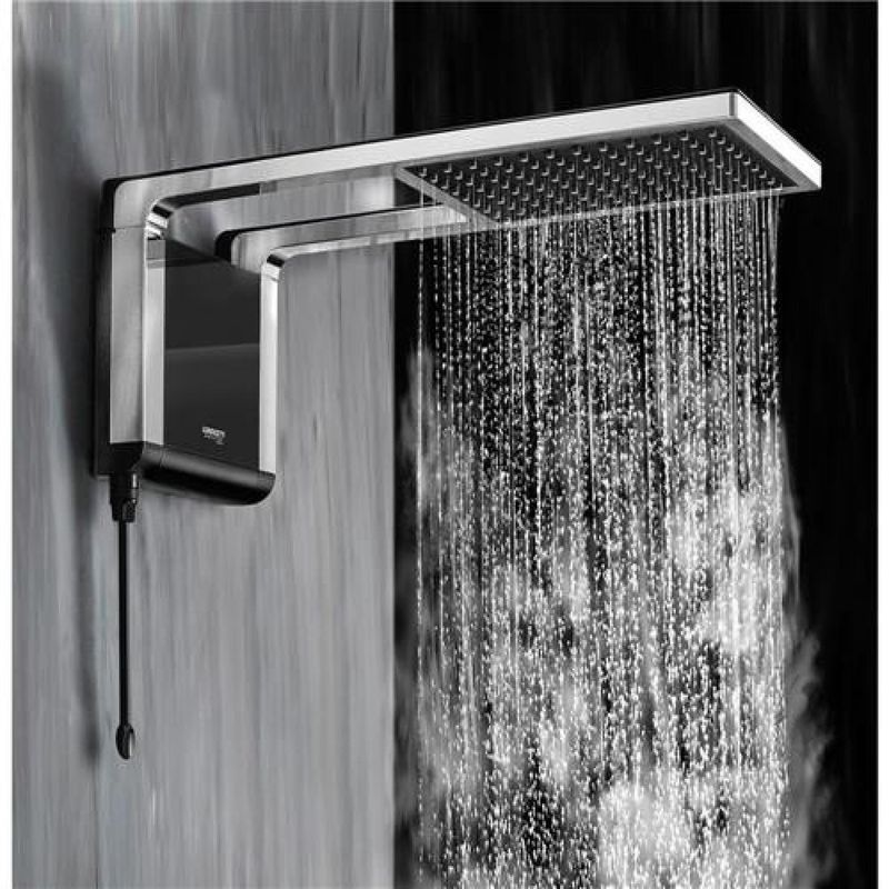 CHUVEIRO-ELETRONICO-LORENZETTI-ACQUA-STORM-ULTRA-PRETO-CROMADO-5500W-110V