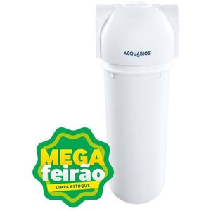 Refil Filtro de Água Para Torneira Acquabios Carbon Block Branco 230