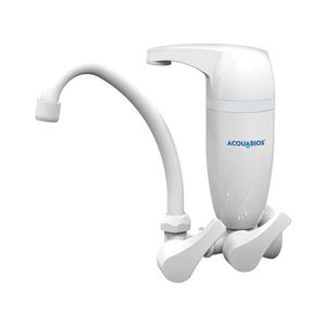 Torneira Pia Cozinha de Parede com Filtro Acquabios Premium Branco 1006/0024