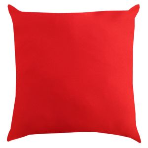 Capa de Almofada Proxima Oxford Liso Vermelho 45X45cm