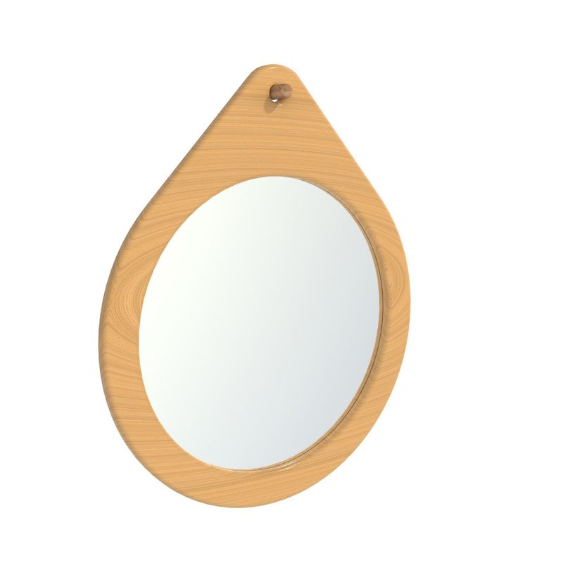 ESPELHO-DECORATIVO-E2G-DESIGN-FLAT-WOOD-FREIJO-40CM