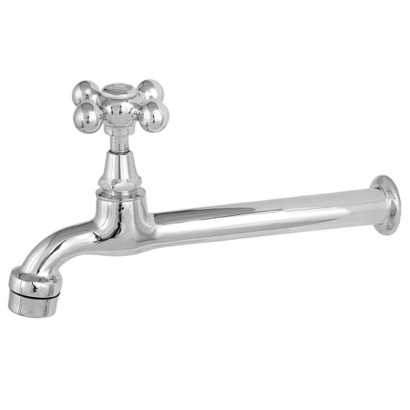 TORNEIRA-PIA-COZINHA-DE-PLASTICO-ROMAR-PAREDE-COM-AREJADOR-C33-LUNY-CROMADO-18CM-DN15-DN20