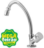 Torneira-Pia-Cozinha-de-Plastico-Romar-de-Mesa-Bica-Movel-Fit-Cromado-Dn15