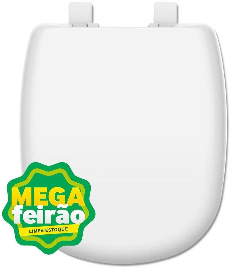 Assento-Sanitario-Tupan-Sabatini-Termofixo-Branco-Fechamento-Comum
