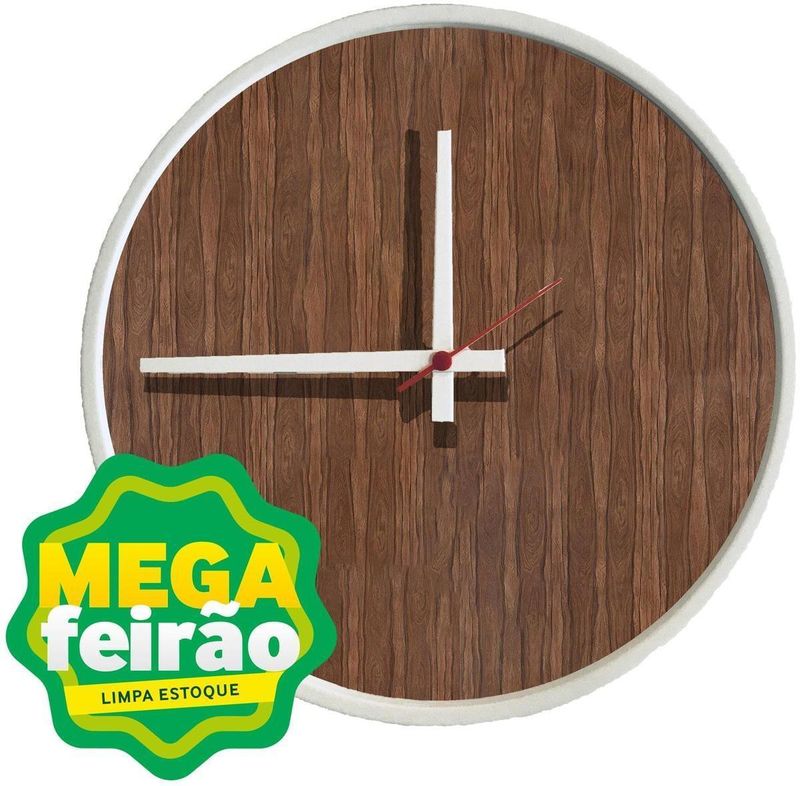 Relogio-de-Parede-Redondo-E2G-Design-Round-Branco-Mostrador-Pau-Ferro-Ponteiro-Branco-40cm