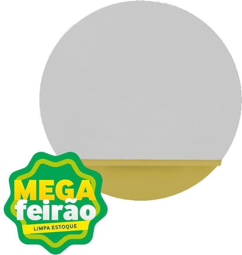 Espelho-Funcional-E2G-Design-Pratic-Amarelo-Redondo-50cm