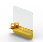 ESPELHO-FUNCIONAL-E2G-DESIGN-PRATIC-AMARELO-QUADRADO-40X40CM