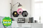 Nicho-Decorativo-Colmeia-Fit-Muve-MDF-Rosa-37x32x14cm