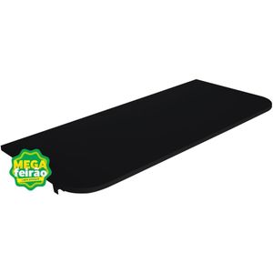Mesa Dobrável Multivisão com Suporte Preta 100x50cm