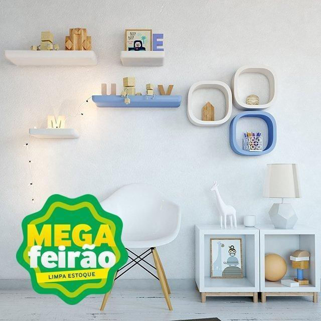 Prateleira-Decorativa-Ovalada-Muve-MDF-Branco-90x25m
