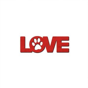 Placa Decorativa Love MDF 6mm