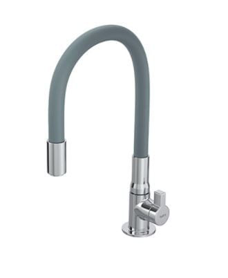 Torneira-Pia-Cozinha-Hydra-de-Mesa-Bica-Alta-Hydramotion-Metalizado-comCinza