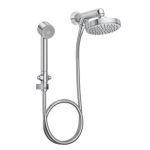 Ducha com Chuveirinho Deca de Parede Manual Flex Cromado