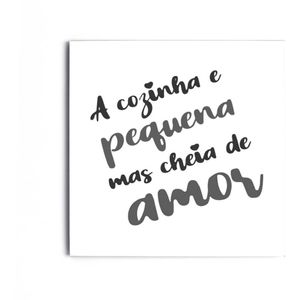 Placa Decorativa Cozinha MDF 6mm