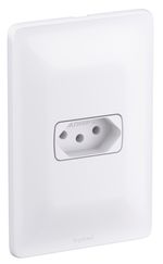 TOMADA-2P-T-ZEFFIA-LEGRAND-680120-4X2-20A-250V-BRANCO