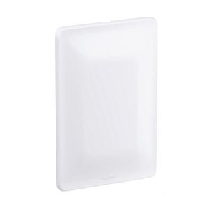 Placa Cega com Suporte Zeffia Legrand 4x2 Branco