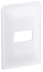 PLACA-1-POSTO-NEL-COM-SUPORTE-ZEFFIA-LEGRAND-680181-4X2-BRANCO